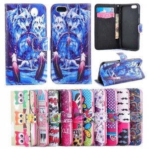 Buy Wallet Leather Case for iPhone 6 Bags Cases with Card Holder Back Stand Protective Bags online