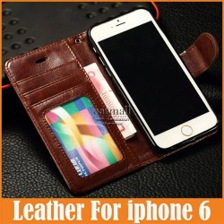 Premium Wallet Flip Leather Case With Stand Photo Frame Card 5.5" For Apple iPhone 6 plus Cases For iphone6 i6 Phone Bags Covers