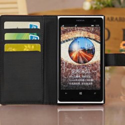 Quality Lychee skin PU Leather Wallet case for Nokia Lumia 1020 Stand New Arrival Flip cover with Credit card holder