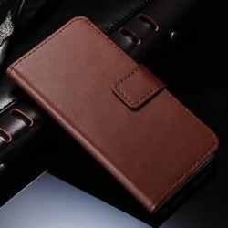 Stand Design Book Real Leather Case For iPhone 6 6G 4.7" Luxury Phone Cover With Card Slot 9 Colors Black 10 Pcs/lot