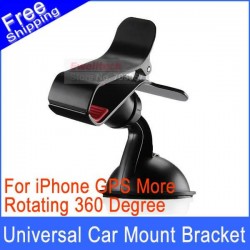 Universal Car Windshield Stand Mount Holder Bracket for /GPS/MP4 Rotating 360 Degree