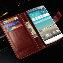 Vintage Wallet With Stand PU Leather Case For LG Optimus G3 D855 D850 Phone Bag New Skin With Card Holder Drop Ship