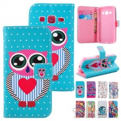 Wallet PU Leather Case For Samsung Galaxy Win Pro G3812 Back Stand holder Credit Card Holder Slot Phone bags cases